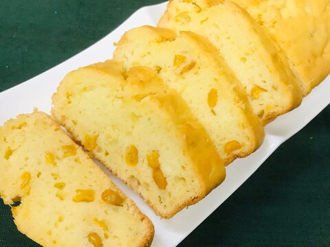 とってもしっとり♡クリームコーン缶でパウンドケーキ